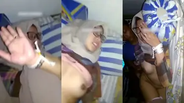 Bocil Jilbab Malu Malu Tapi Ketagihan Banget poster