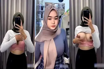 Tiktoker Hijab Toket Gede Bugil Ngewe Gila Memek Banjir