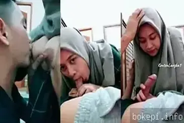 Ukhti Jilbab Cantik Ngasih Toket Gede Keluarin Susu Panas